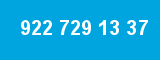 922 729 13 37 922 729 13 37